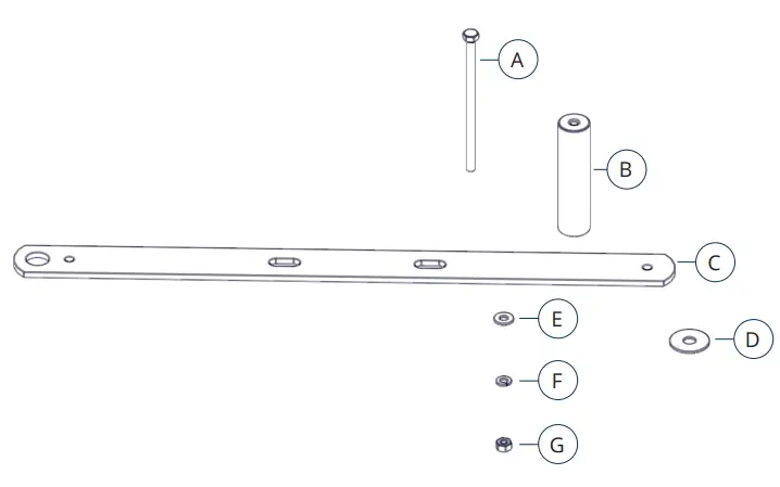 Kasco 840306 3-Piece Sectional Float Kit 3