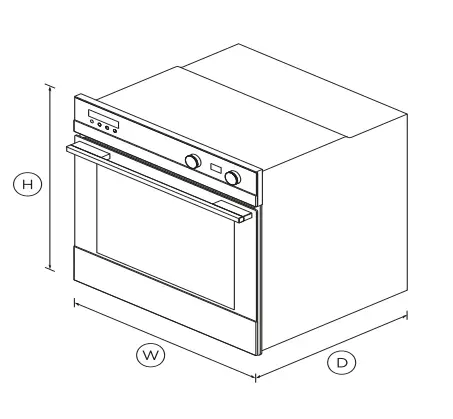 FISHER PAYKEL OB60SD11PX1 Self Cleaning Oven FIG 1