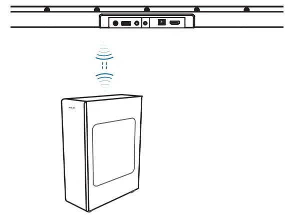 PHILIPS Soundbar - Automatic Pairing