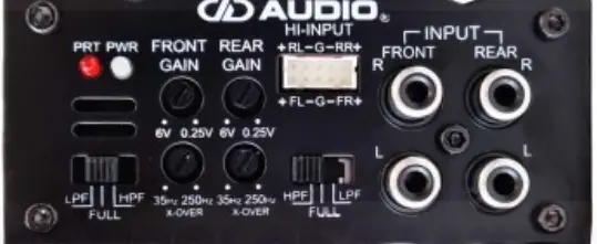 Dd Audio Sa300.4 Redline Sa Series Amplifiers Owner's Manual Dd Audio Sa300.4 Redline Sa Series Amplifiers Owner's Manual