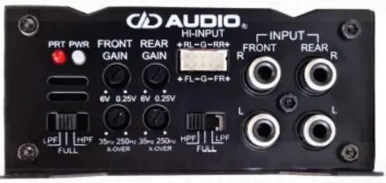 DD AUDIO SA300.4 Redline SA Series Amplifiers product