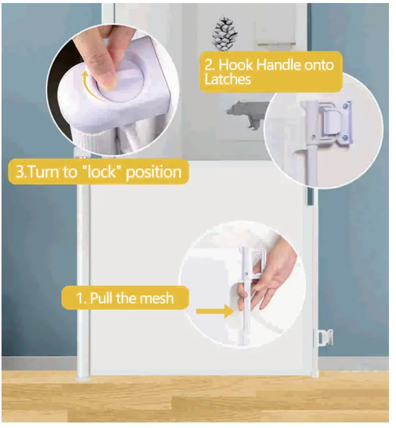 dearlomum SH20.006D Retractable Safety Gate - fig14