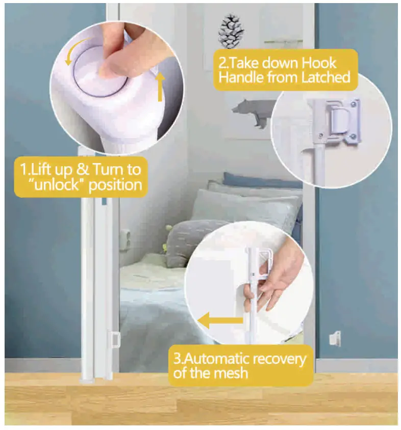dearlomum SH20.006D Retractable Safety Gate - fig15