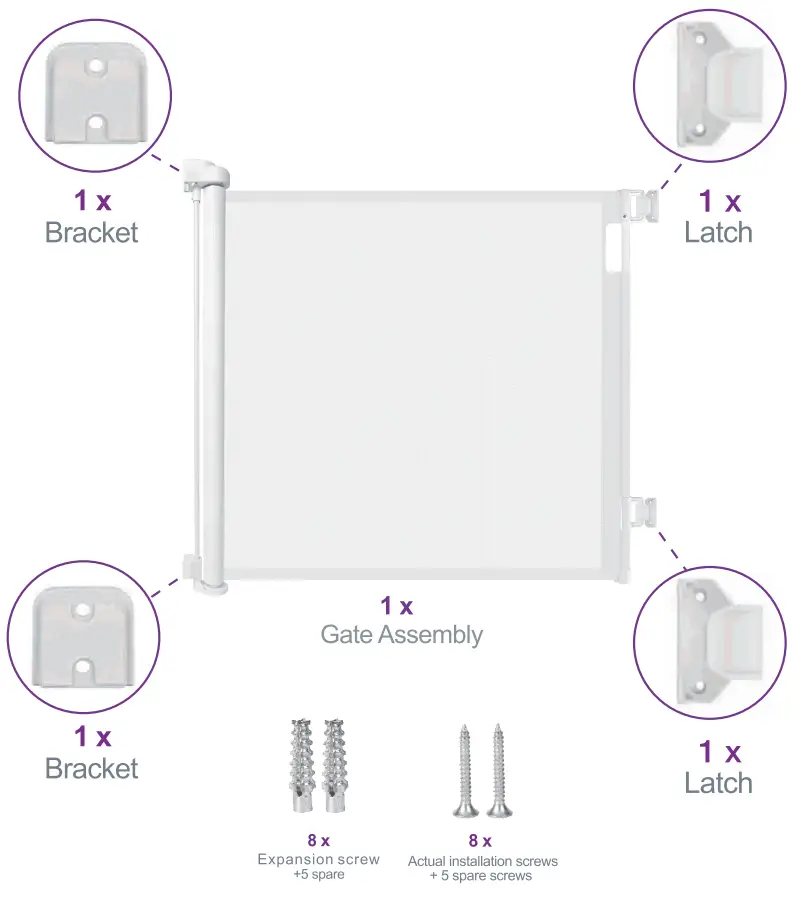 dearlomum SH20.006D Retractable Safety Gate - fig3