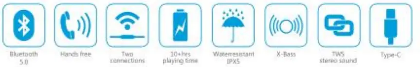 Trendwoo SoundCup-V Bluetooth 5.0 IPX5 Water Proof Speaker - icon1