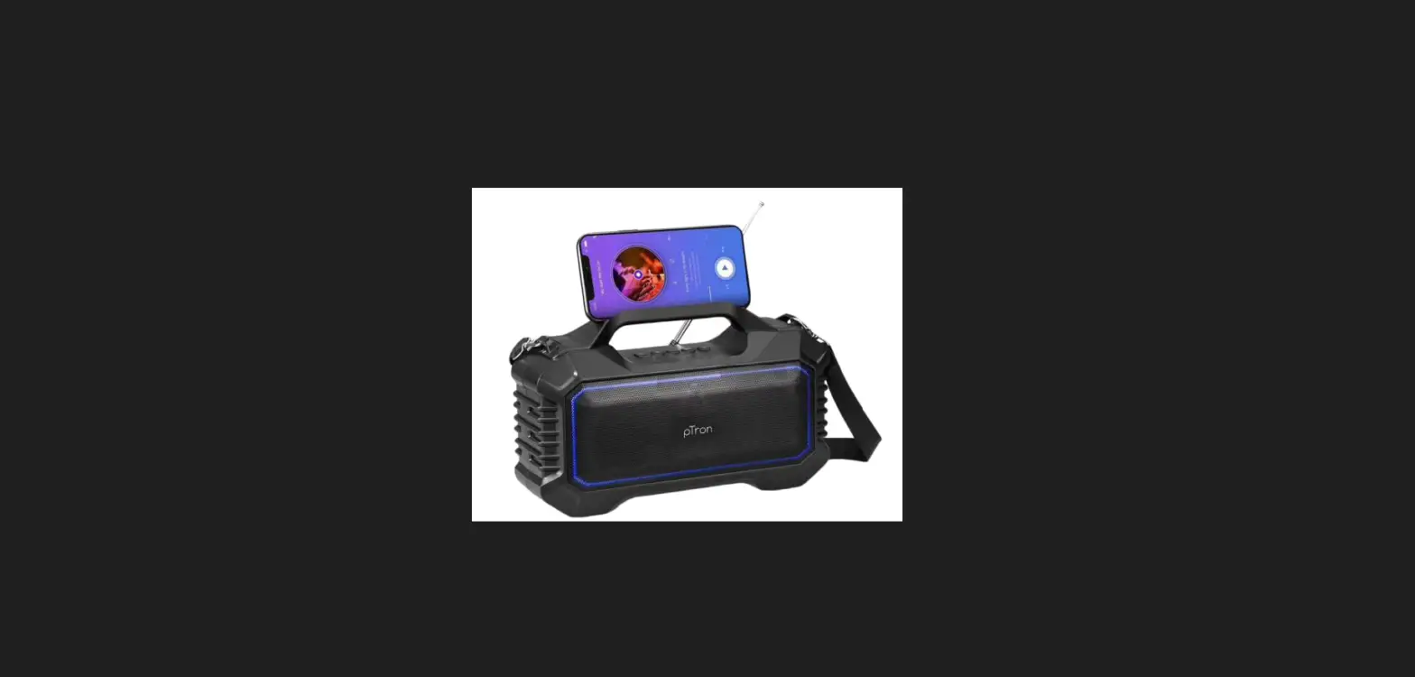 Ptron Sonor Wireless Bluetooth Speaker User Manual