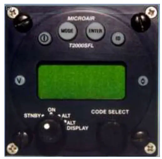 Microair-Avionics-T2000SFL-Transponder-product-image