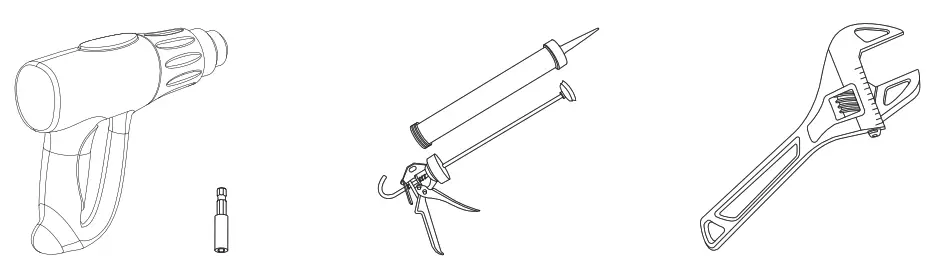 ECOFLOW Rigid Solar Panel Mounting Feet - Recommended Tools
