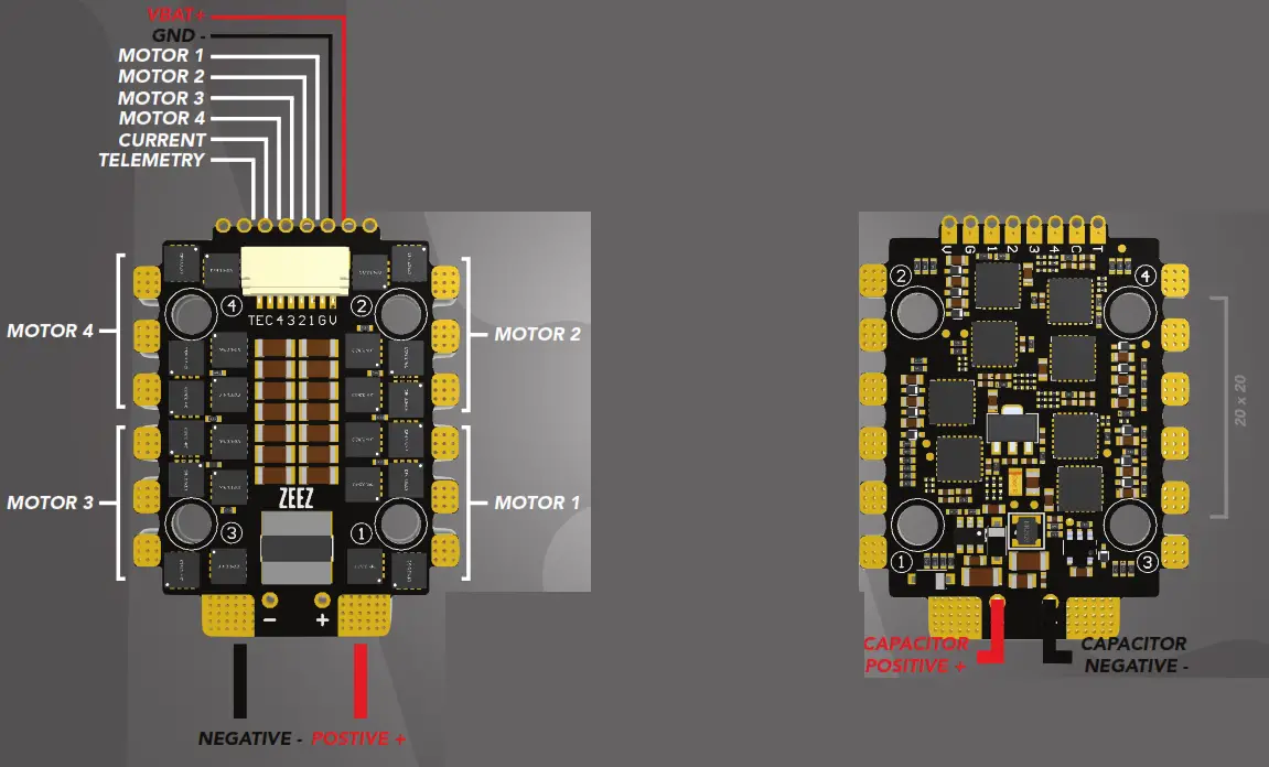 ZEEZ 2020 45 AMP ESC V3 - Overview