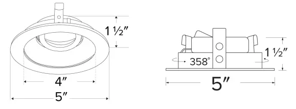 ELCO-Lighting-ELK4129BZ-4-Inch-Pex-Round-Adjustable-Gimbal-fig-1
