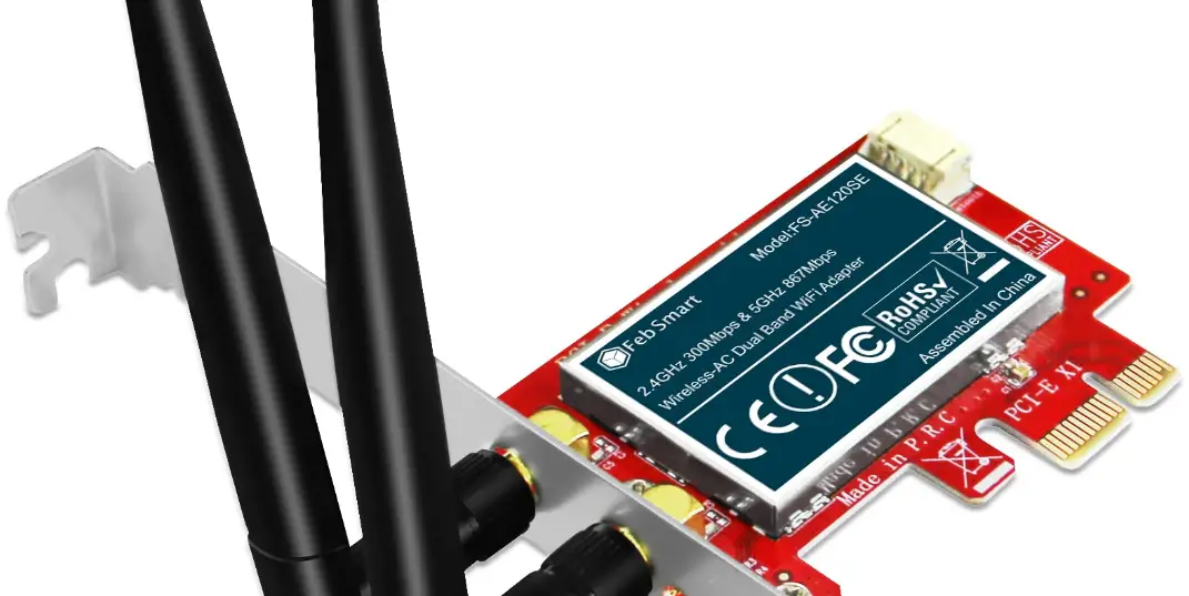 Febsmart Fs-ae120se Wireless Ac Pcie Wifi Adapter User Manual
