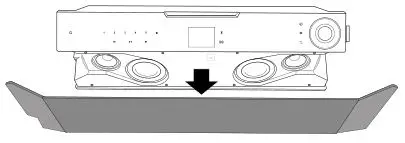 MusicStation - Carefully loosen the grate front