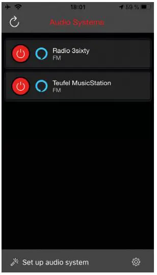 MusicStation - Select your device