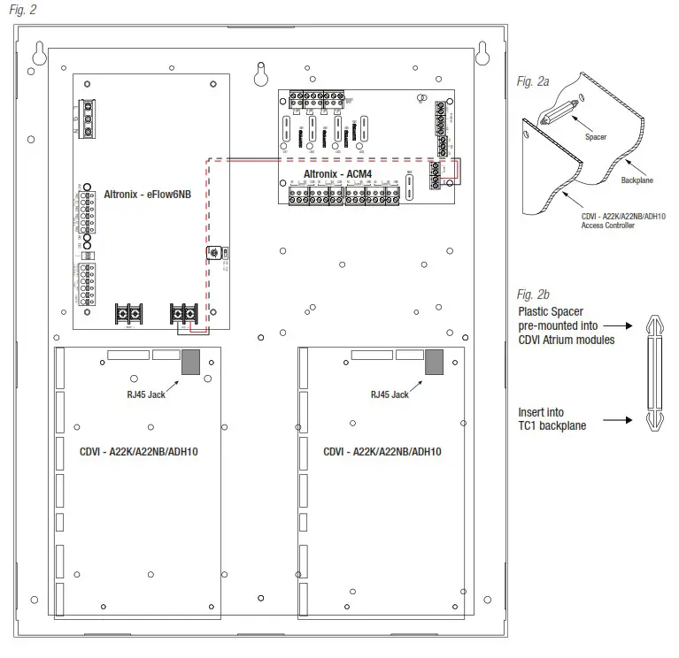 Altronix T1CVK3F4 4 Door Kit with Fused Outputs - fig2