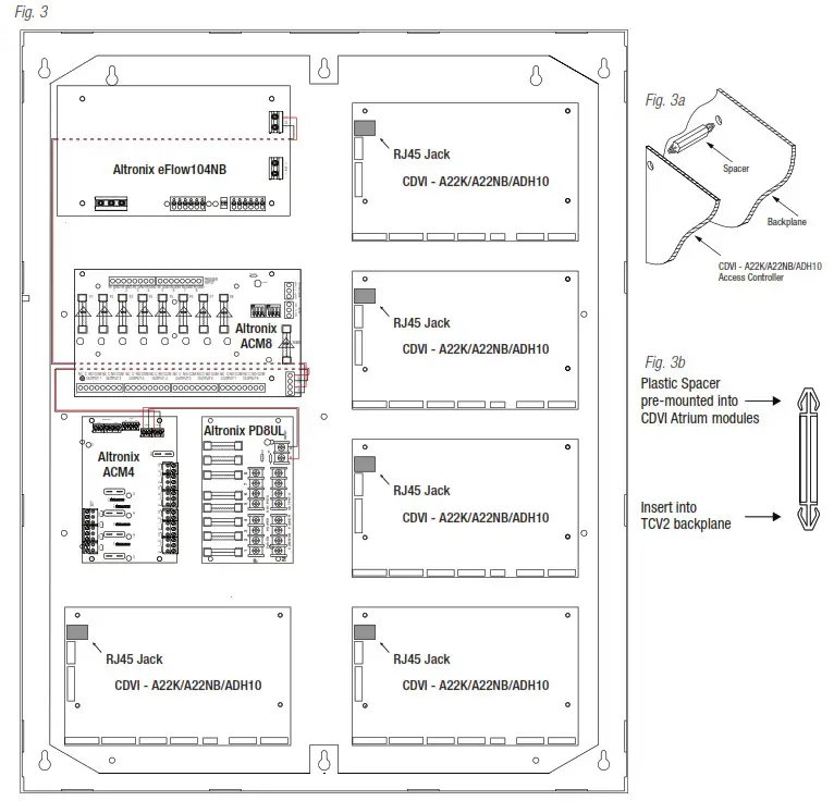 Altronix T1CVK3F4 4 Door Kit with Fused Outputs - fig3