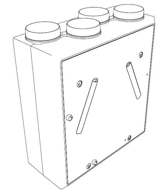 envirovent energiSava 250 Whole House Heat Recovery Unit