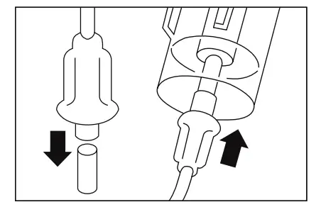 Connect tubing to the compressor