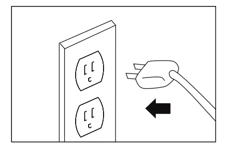Plug compressor into outlet