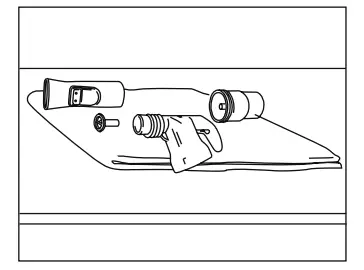 Rinse in clean water