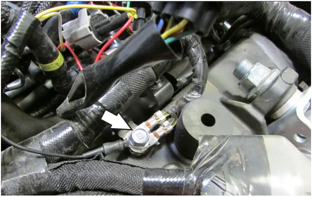 DYNOJET 2021 2022 Kawasaki ZX 10R Power Commander 6 - Secure the PC6 ground