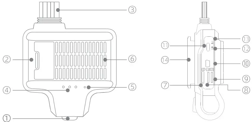 Jimi IoT JC450 Series 4G AI Dashboard Camera - Figure 1