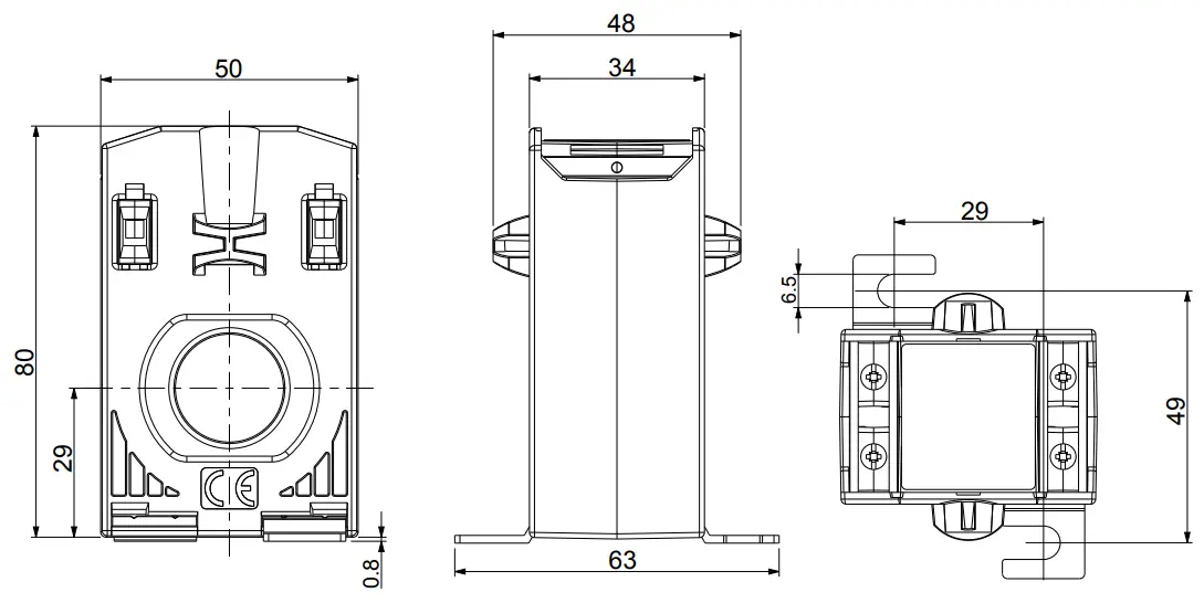 Circutor TD4 Current Transformer - fig 3