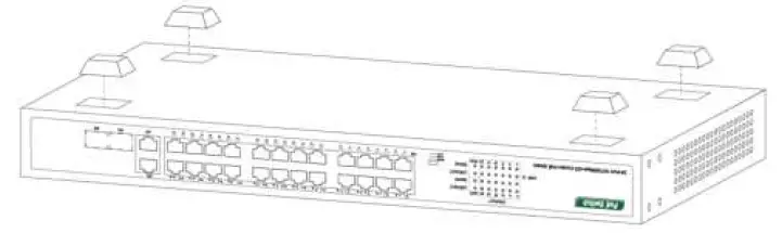DIGITUS DN-95343 16 24FE (PoE) plus 2G Combo PoE Switch 03