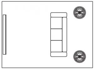 FIG 4 SPEAKER PLACEMENT
