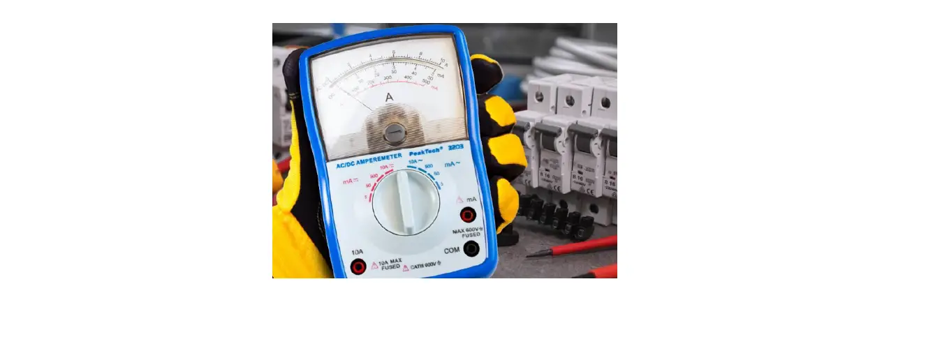 Peaktech 3203 Analog Ammeter Instruction Manual