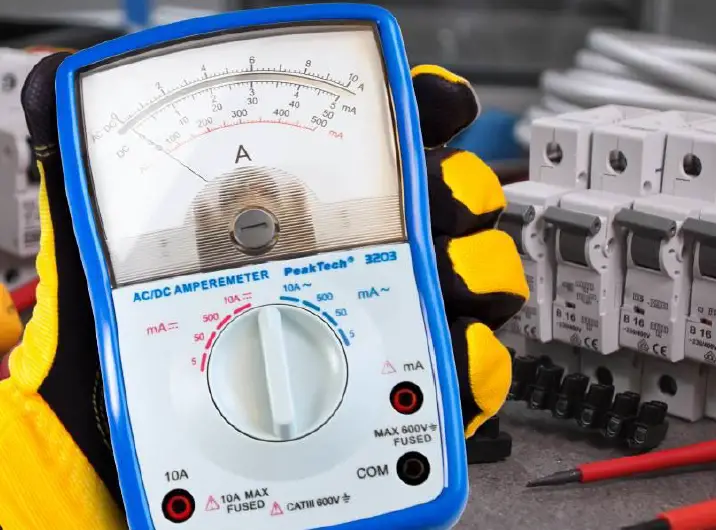 PeakTech-3203-Analog-Ammeter-Instruction-Manual-product