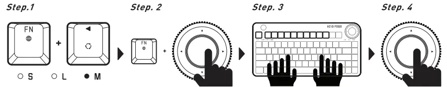 AZIO-FOQO-PRO-Hot-Swappable-Wireless-Backlit-Mechanical-Keyboard-FIG 15