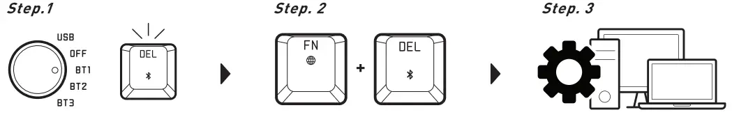 AZIO-FOQO-PRO-Hot-Swappable-Wireless-Backlit-Mechanical-Keyboard-FIG 8