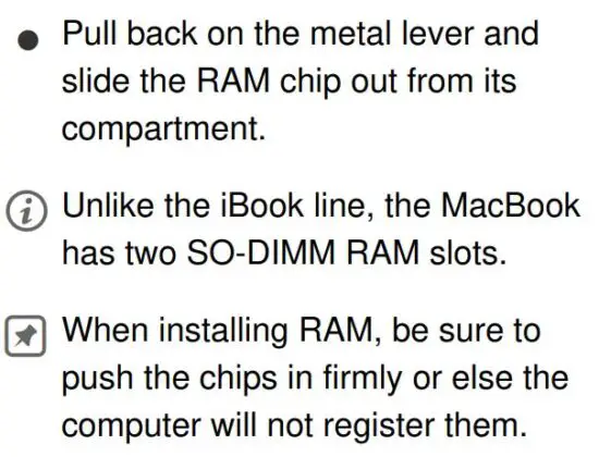 FIG 6 Pull the RAM out