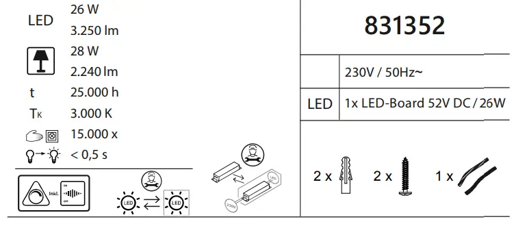 Paul Neuhaus 6982 Ceiling Light-fig1
