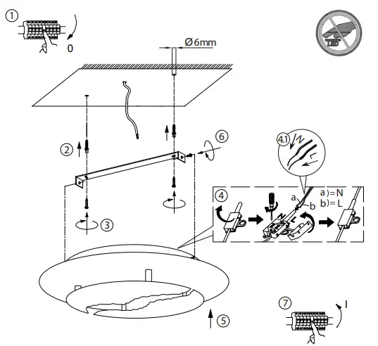 Paul Neuhaus 6982 Ceiling Light-fig2
