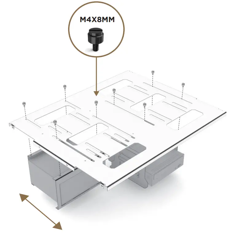 PRAXIS MWB BK O Primochill Wetbench-ACYLIC