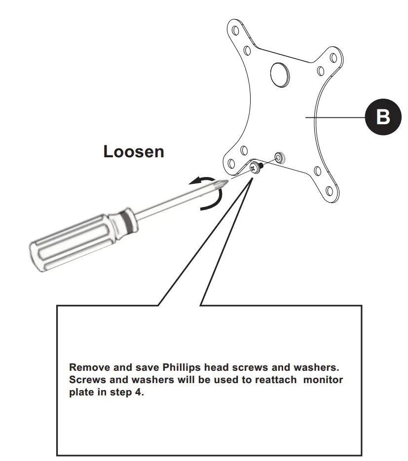 Step 1 - Remove Screw And Plastic Covers