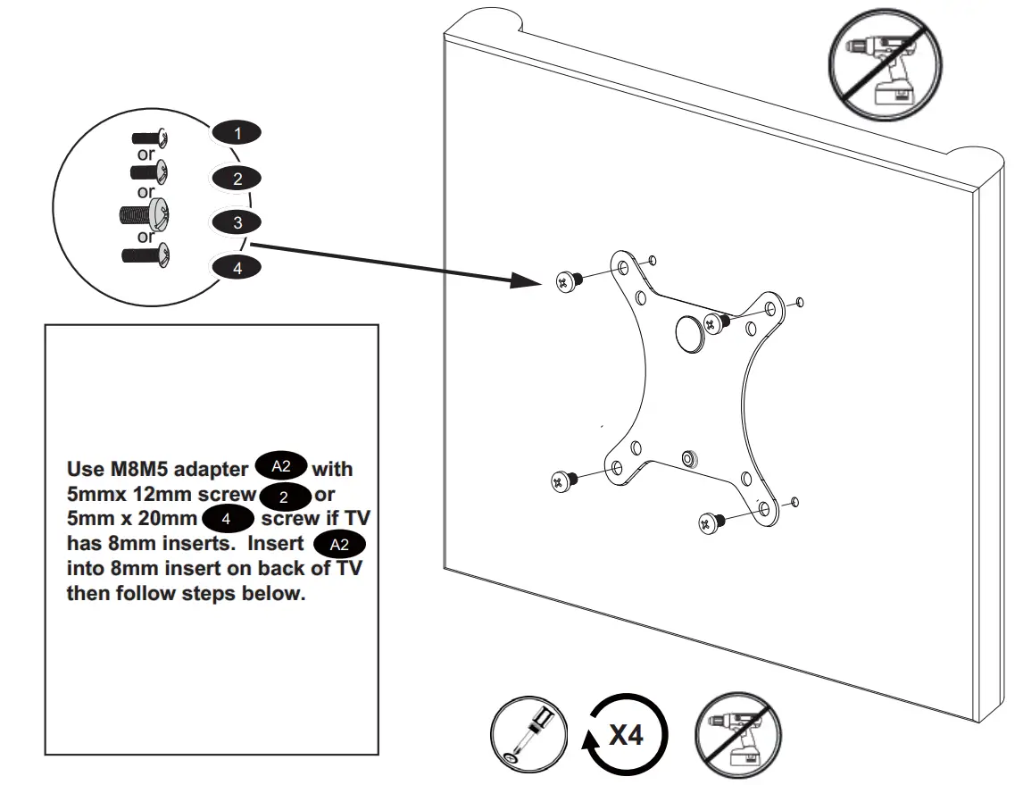 Step 2-monitor Plate Attachment