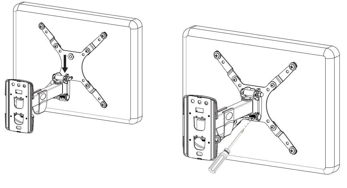 Step 4 - Attach Panel To Mount