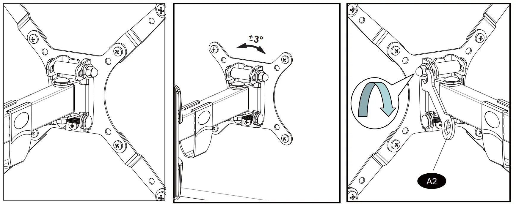 Step 5 - Adjust Tilt Tension/ Post Installation Level