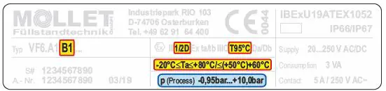 MOLLET VF6 Vibro Level Indicator-15