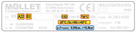 MOLLET VF6 Vibro Level Indicator-21