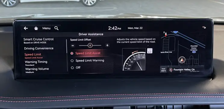 GENESIS 2022 G80 - ADVANCED DRIVER ASSISTANCE SYSTEMS 5