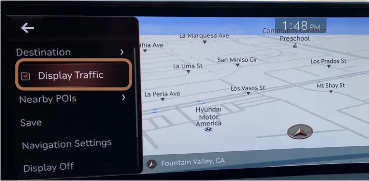 GENESIS 2022 G80 - MAP DISPLAYS 3