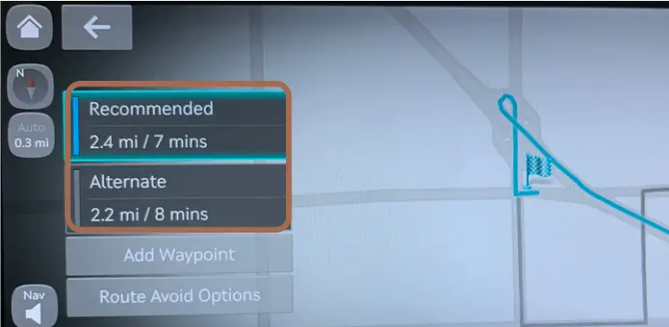 GENESIS 2022 G80 - NAVIGATION 3