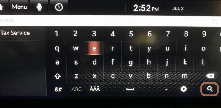 GENESIS 2022 G80 - NAVIGATION 7