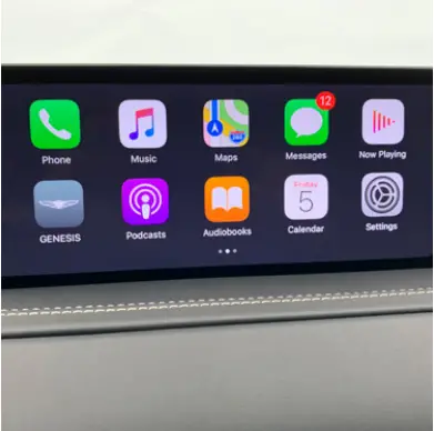 GENESIS 2022 G80 - PHONE PROJECTION 6