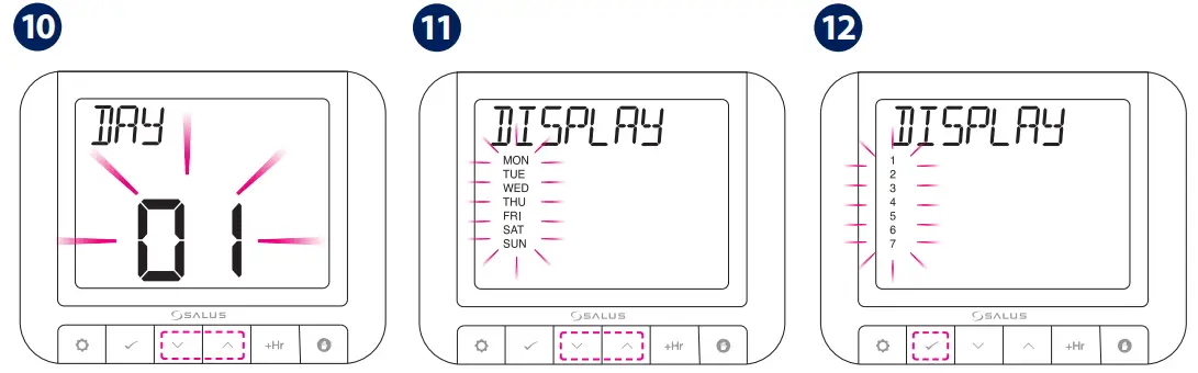 SALUS RT520TX Thermostat - Fig 10