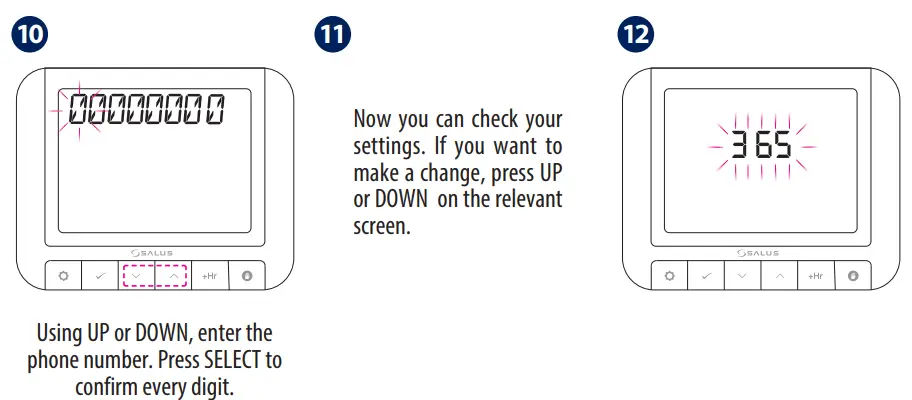 SALUS RT520TX Thermostat - Fig 26