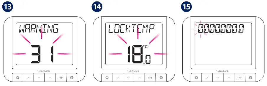 SALUS RT520TX Thermostat - Fig 27